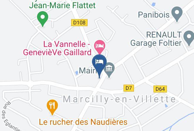 Loiret - Auberge De La Croix Blanche Maps