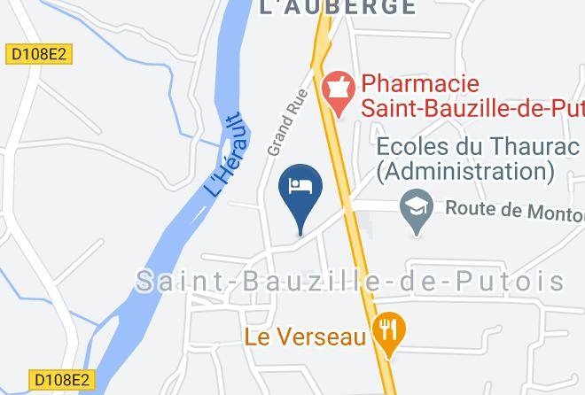 Herault - Auberge De La Filature Maps