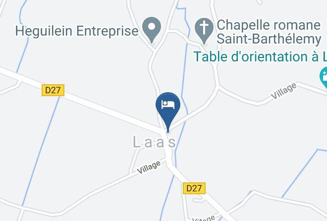 Pyrenees Atlantiques - Auberge De La Fontaine Maps