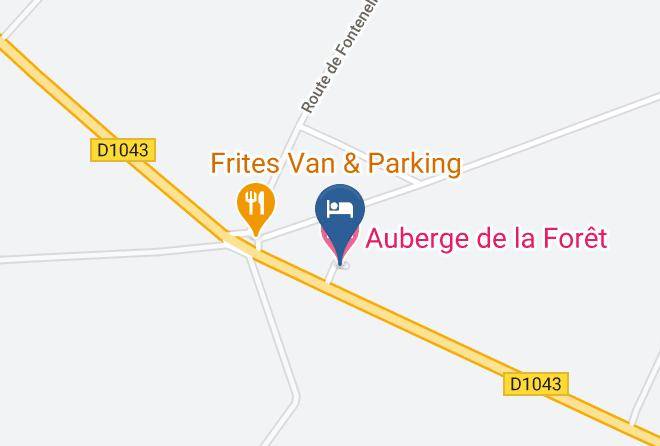 Aisne - Auberge De La Foret Maps