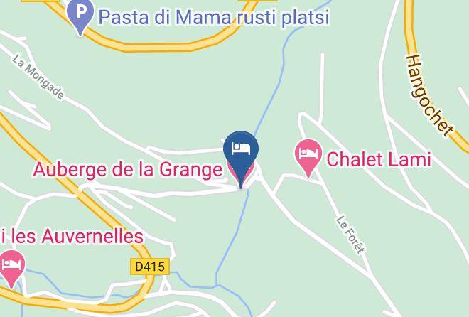 Vosges - Auberge De La Grange Maps