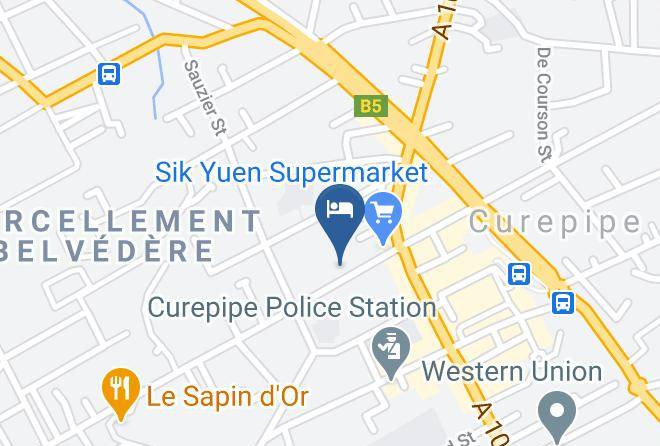 Curepipe - Auberge De La Madelon Maps