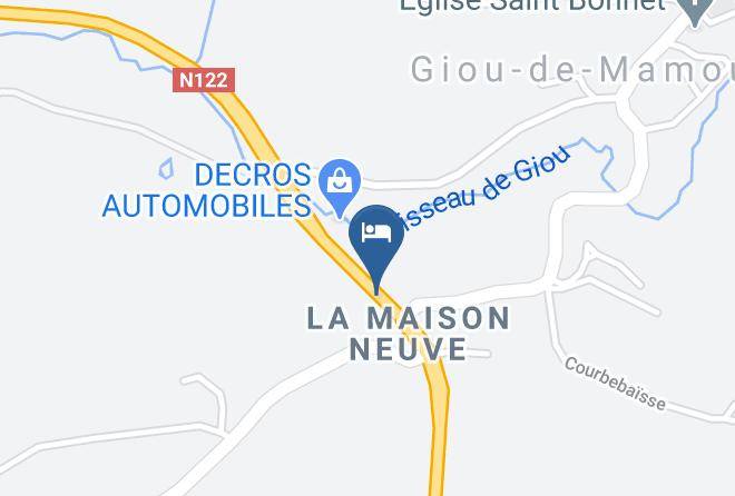 Cantal - Auberge De La Musardiere Maps
