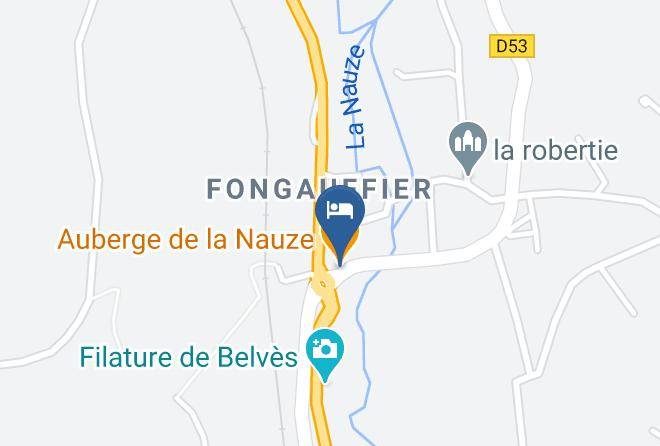 Dordogne - Auberge De La Nauze Maps
