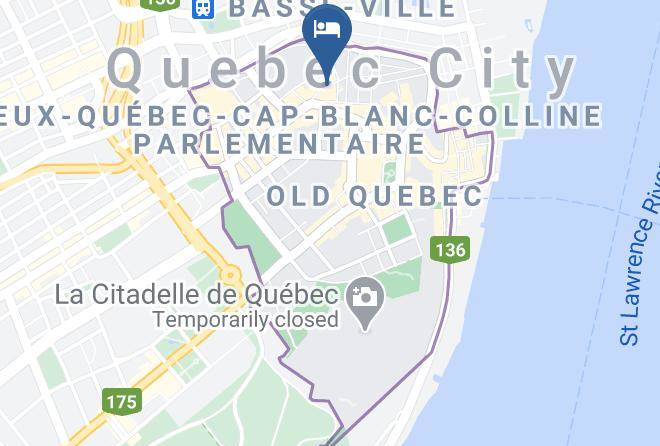 Capitale Nationale - Auberge De La Paix Maps