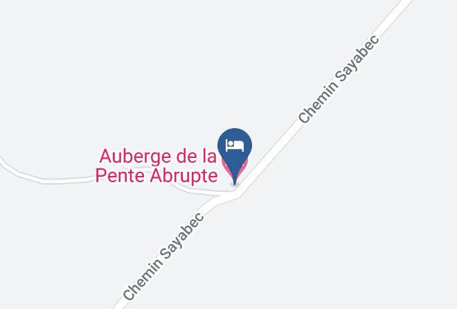 La Matanie Regional County Municipality - Auberge De La Pente Abrupte Maps