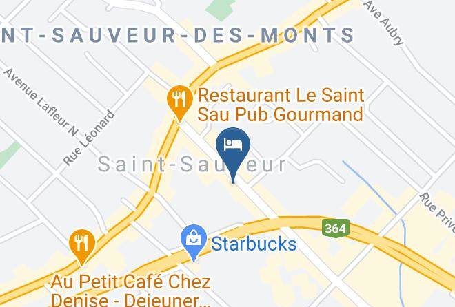 Les Pays D En Haut Regional County Municipality - Auberge De La Place Maps