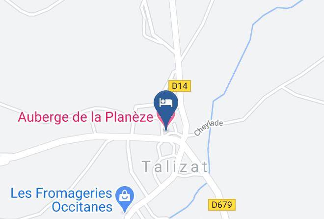 Cantal - Auberge De La Planeze Maps