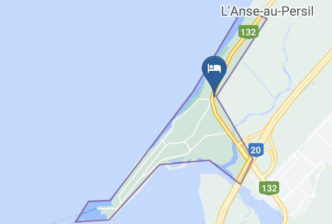 Riviere Du Loup Regional County Municipality - Auberge De La Pointe Maps