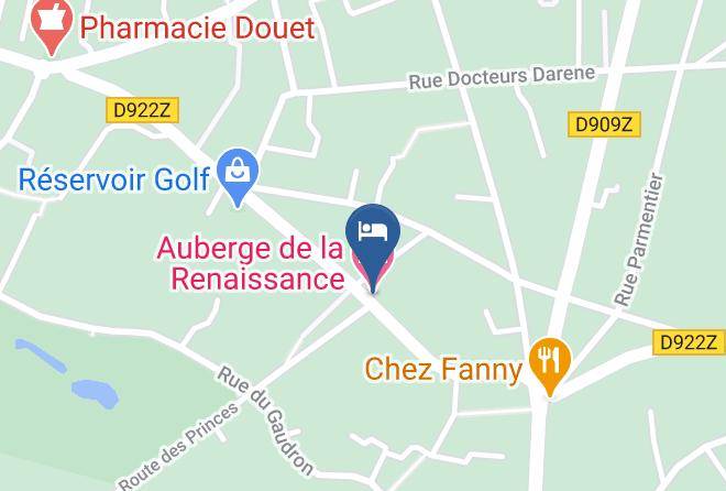 Val D Oise - Auberge De La Renaissance Maps
