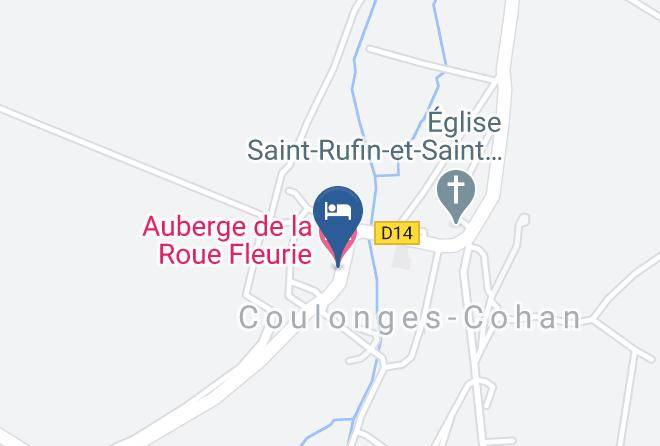 Aisne - Auberge De La Roue Fleurie Maps