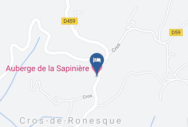 Cantal - Auberge De La Sapiniere Maps