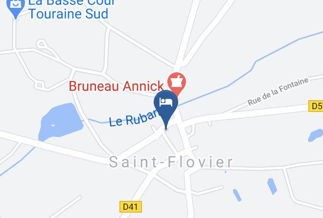 Indre Et Loire - Auberge De La Source Maps