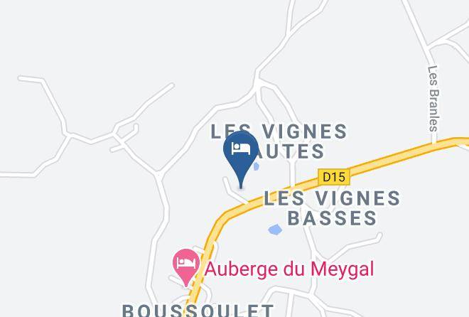 Haute Loire - Auberge De La Tortue Maps