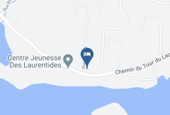 Les Laurentides Regional County Municipality - Auberge De La Tour Du Lac Maps