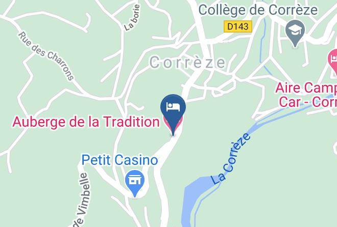 Correze - Auberge De La Tradition Maps