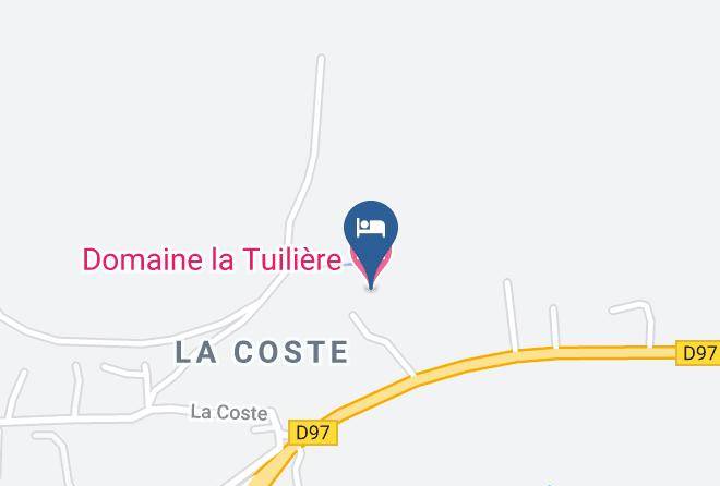 Domaine La Tuiliere Map