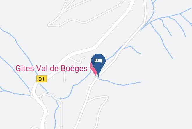 Herault - Auberge De La Vallee Maps