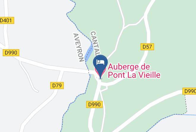 Cantal - Auberge De Pont La Vieille Maps