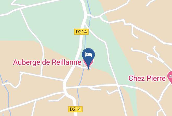 Alpes De Haute Provence - Auberge De Reillanne Maps