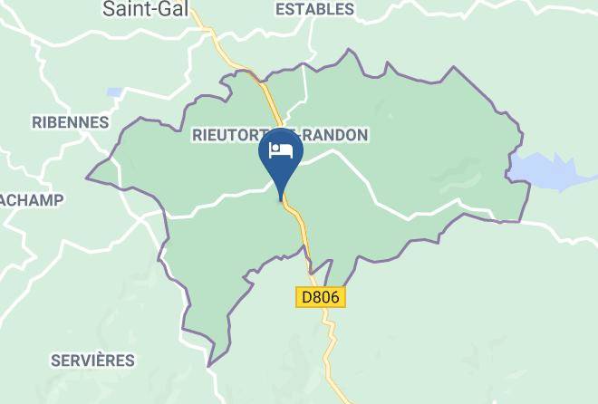 Lozere - Auberge De Saltel Maps