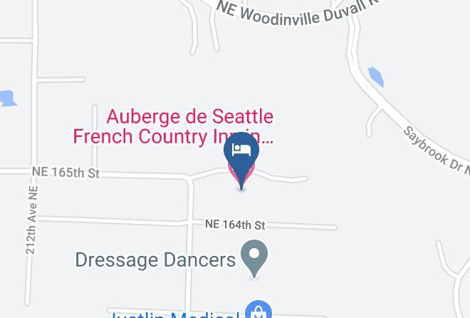 King - Auberge De Seattle French Country Inn In Woodinville Maps