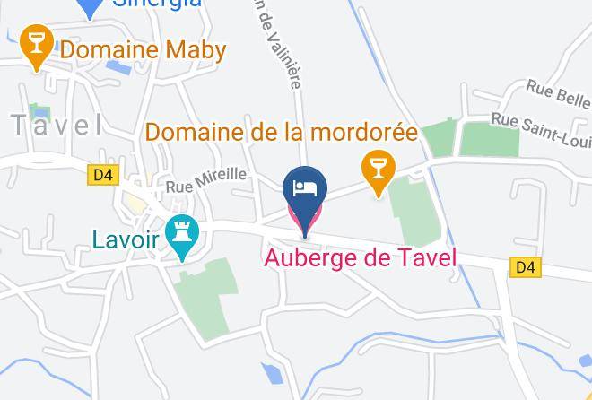 Gard - Auberge De Tavel Maps