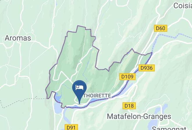 Jura - Auberge De Thoire Maps