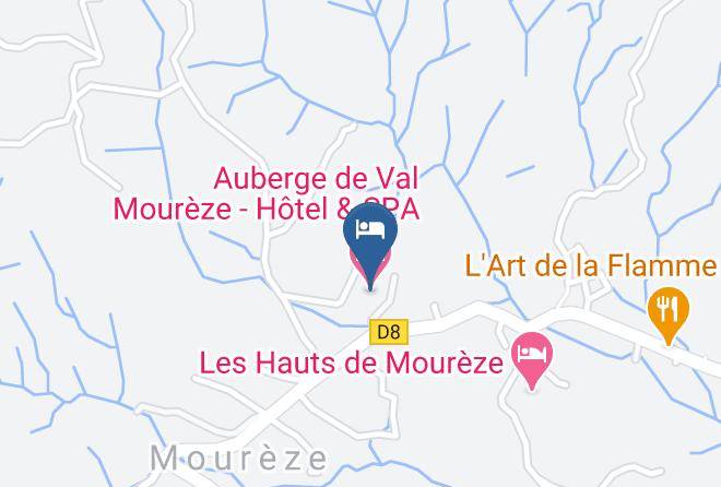 Herault - Auberge De Val Moureze Hotel & Spa Maps