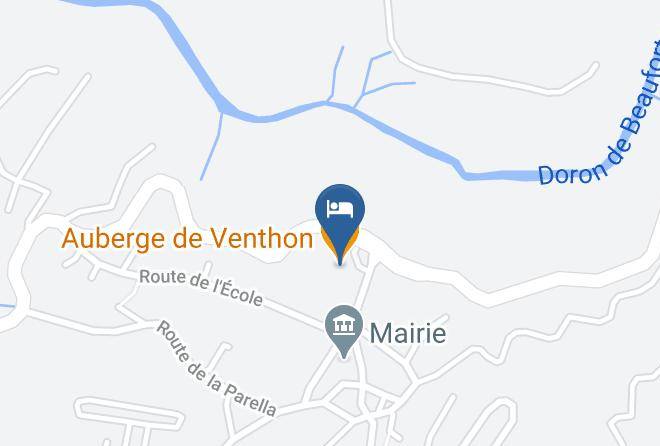 Savoie - Auberge De Venthon Maps