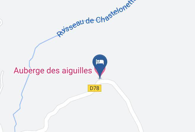 Maritime Alps - Auberge Des Aiguilles Maps