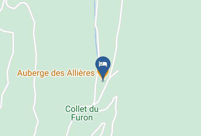 Isere - Auberge Des Allieres Maps