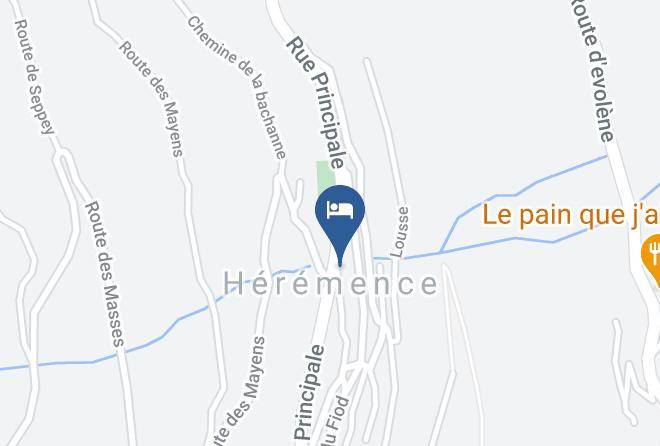 Herens - Auberge Des Amis Maps