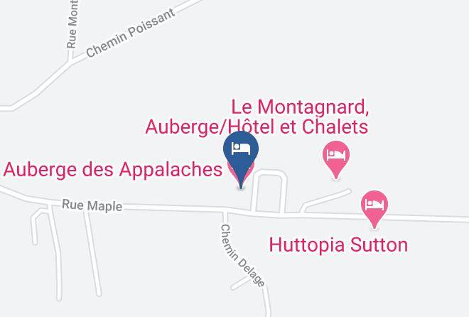 Brome Missisquoi Regional County Municipality - Auberge Des Appalaches Maps