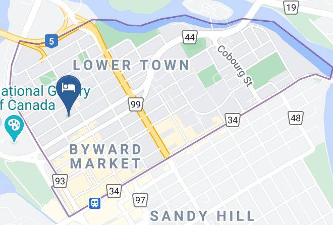 Ottawa - Auberge Des Arts Maps