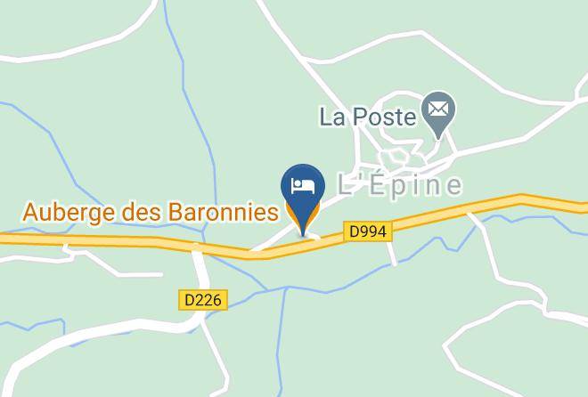 Hautes Alpes - Auberge Des Baronnies Maps