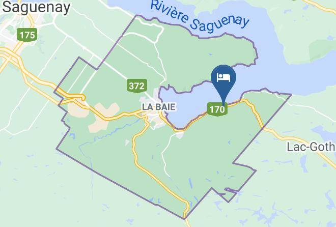 Le Saguenay Et Son Fjord - Auberge Des Battures Maps