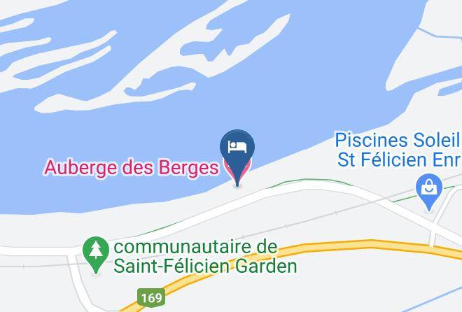 Le Domaine Du Roy Regional County Municipality - Auberge Des Berges Maps