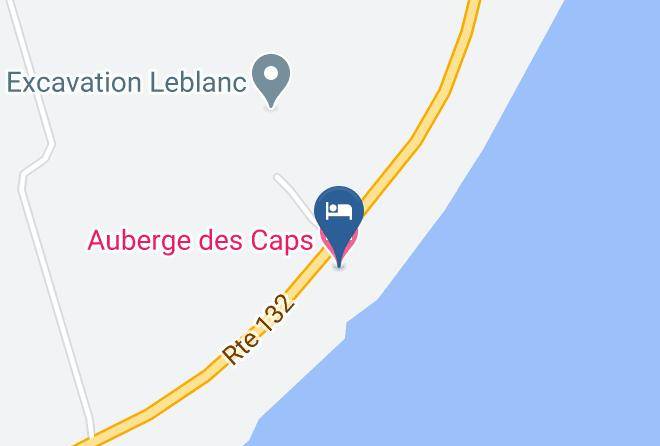 Avignon Regional County Municipality - Auberge Des Caps Maps