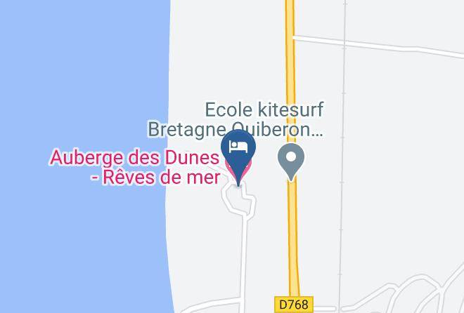 Morbihan - Auberge Des Dunes Reves De Mer Maps