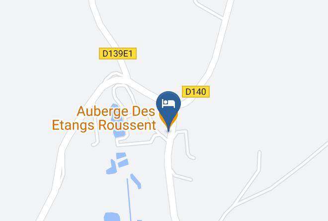Pas De Calais - Auberge Des Etangs Roussent Maps