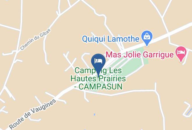 Vaucluse - Auberge Des Hautes Prairies Maps