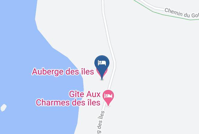 Lac Saint Jean Est Regional County Municipality - Auberge Des Iles Maps