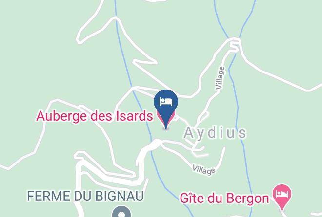 Pyrenees Atlantiques - Auberge Des Isards Maps