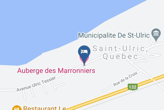 La Matanie Regional County Municipality - Auberge Des Marronniers Maps