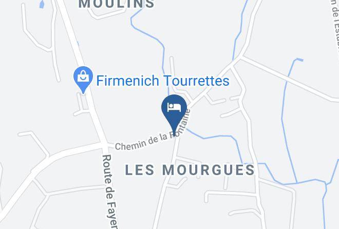 Var - Auberge Des Mourgues Maps