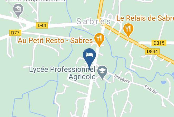 Landes - Auberge Des Pins Maps