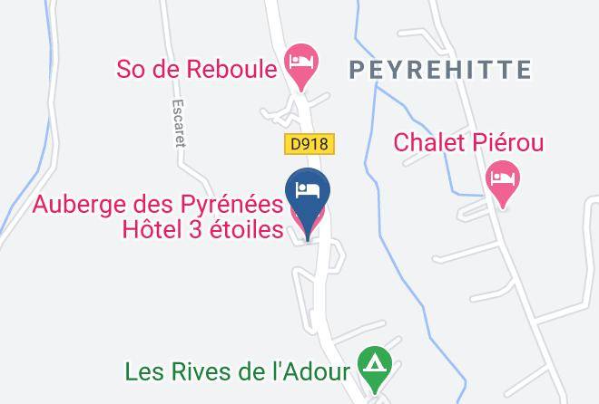 Hautes Pyrenees - Auberge Des Pyrenees Maps