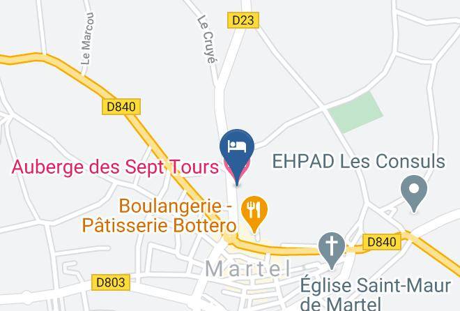Lot - Auberge Des Sept Tours Maps