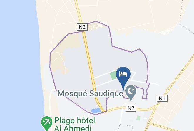 Nouakchott - Auberge Diaguili Maps
